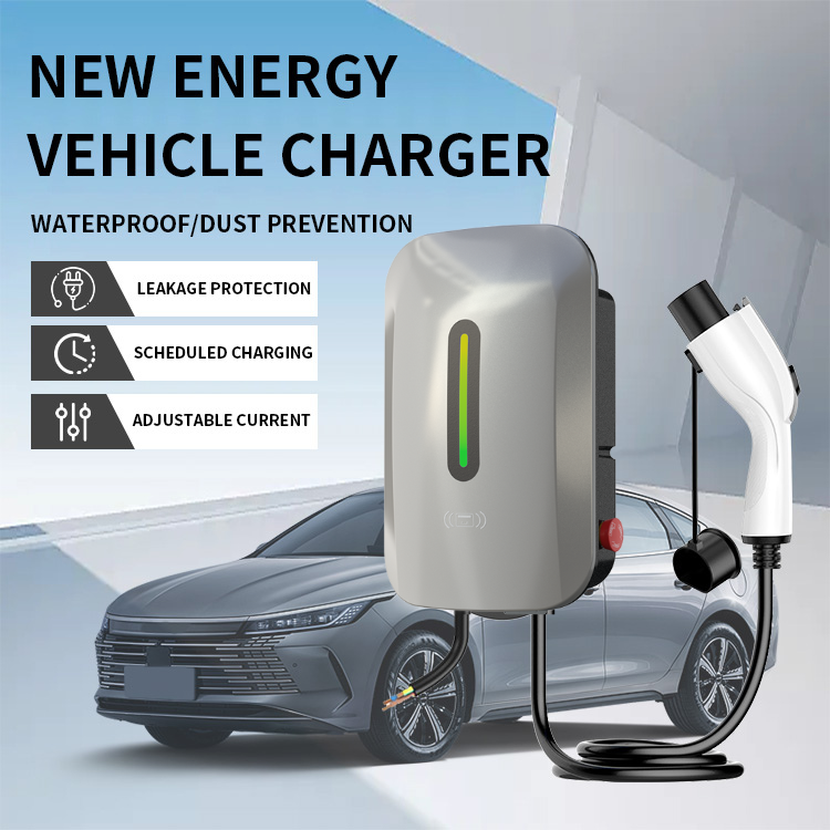 Home EV Charging Station 7–22kW Multi-Voltage (220V / 400V) – RFID Card, LCD Display, CCS Standard