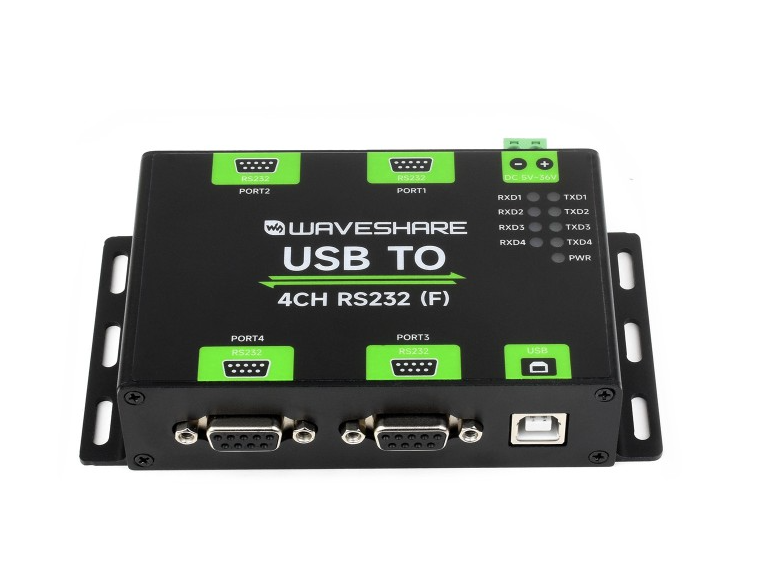 Industrial Isolated USB To 4-CH RS232 Converter / USB To Serial Adapter