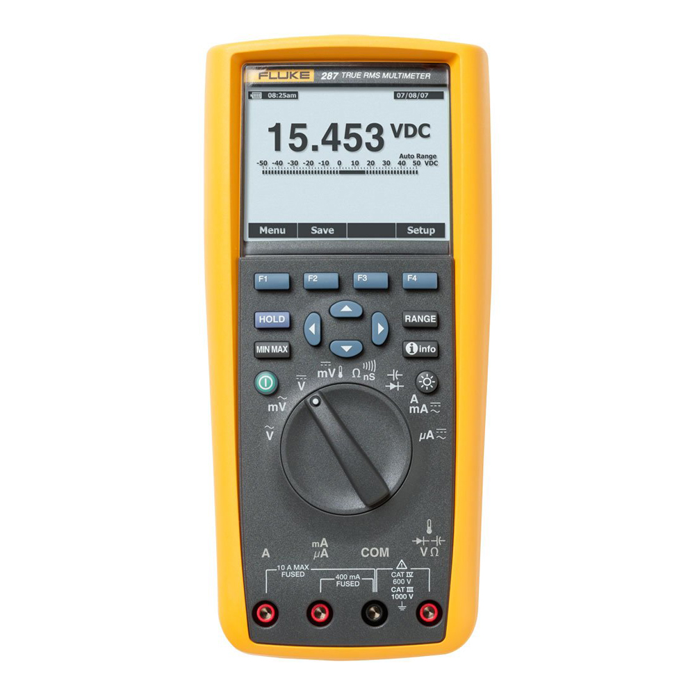 Đồng hồ vạn năng có hiển thị biểu đồ FLUKE FLUKE-287 (True Rms, 0.025 %)